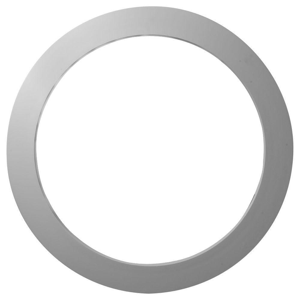 2 in. x 28 in. x 28 in. Trim for Round Louver Vent - Super Arbor