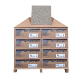 Armstrong Standard Excelon Imperial Texture VCT, Blue Gray, 12 in. x 12 in. x 1/8 in. Vinyl Composition Tile – 1080 sq. ft. Pallet
