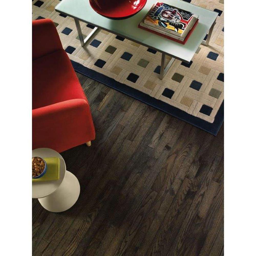 Bruce American Originals Coastal Gray Oak 3/4 in. T x 5 in. W x Varying L Solid Hardwood Flooring (23.5 sq. ft./case) - Super Arbor