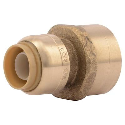 SharkBite 1/2-in Push-to-Connect x 3/4-in FNPT dia Female Adapter Push Fitting