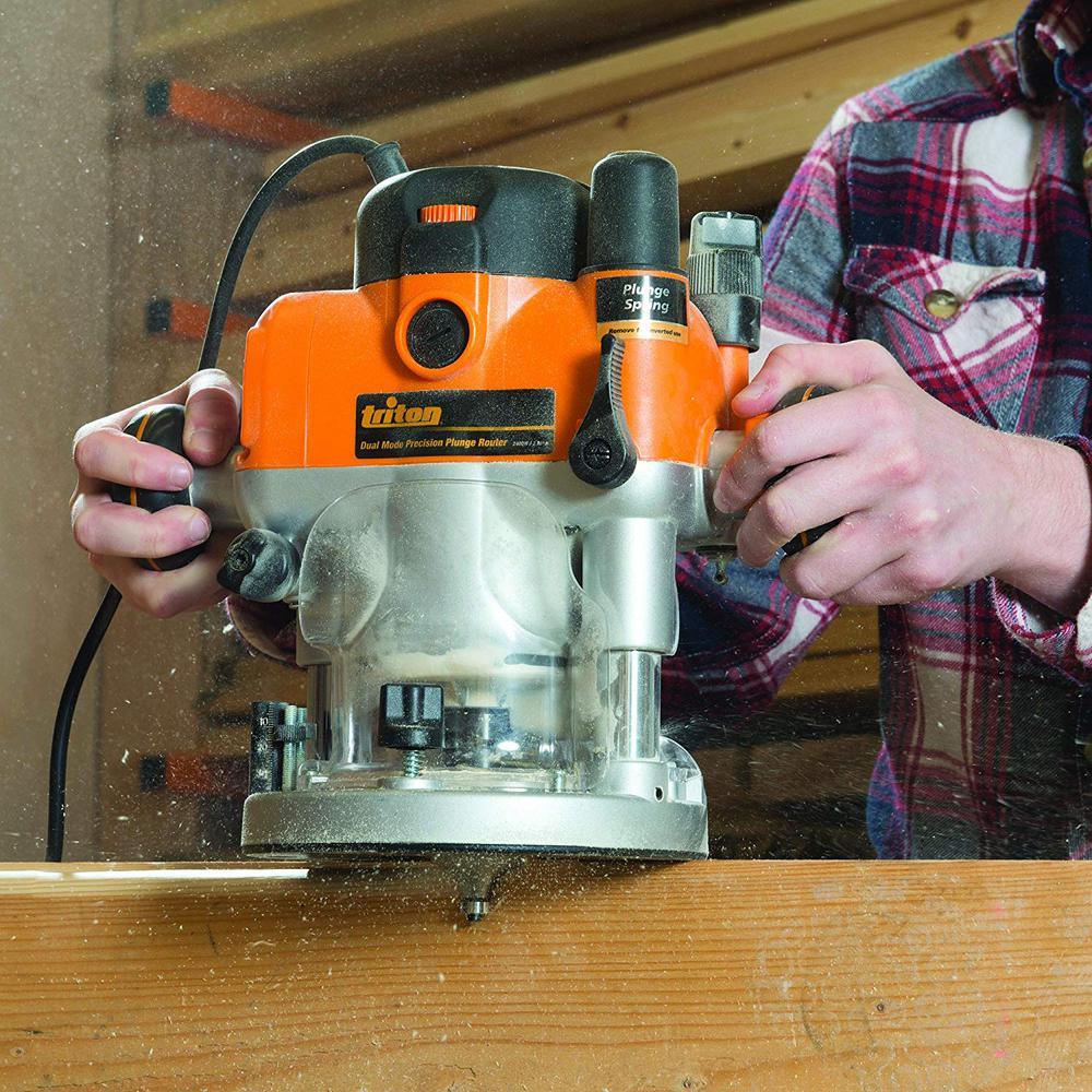 110-Volt 3.25 HP Precision Dual Mode Router with Plunge - Super Arbor