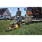 DEWALT 20 in. 20V MAX Lithium Ion Cordless Battery Walk Behind Push Lawn Mower with (4) 5.0Ah Batteries and Charger Included