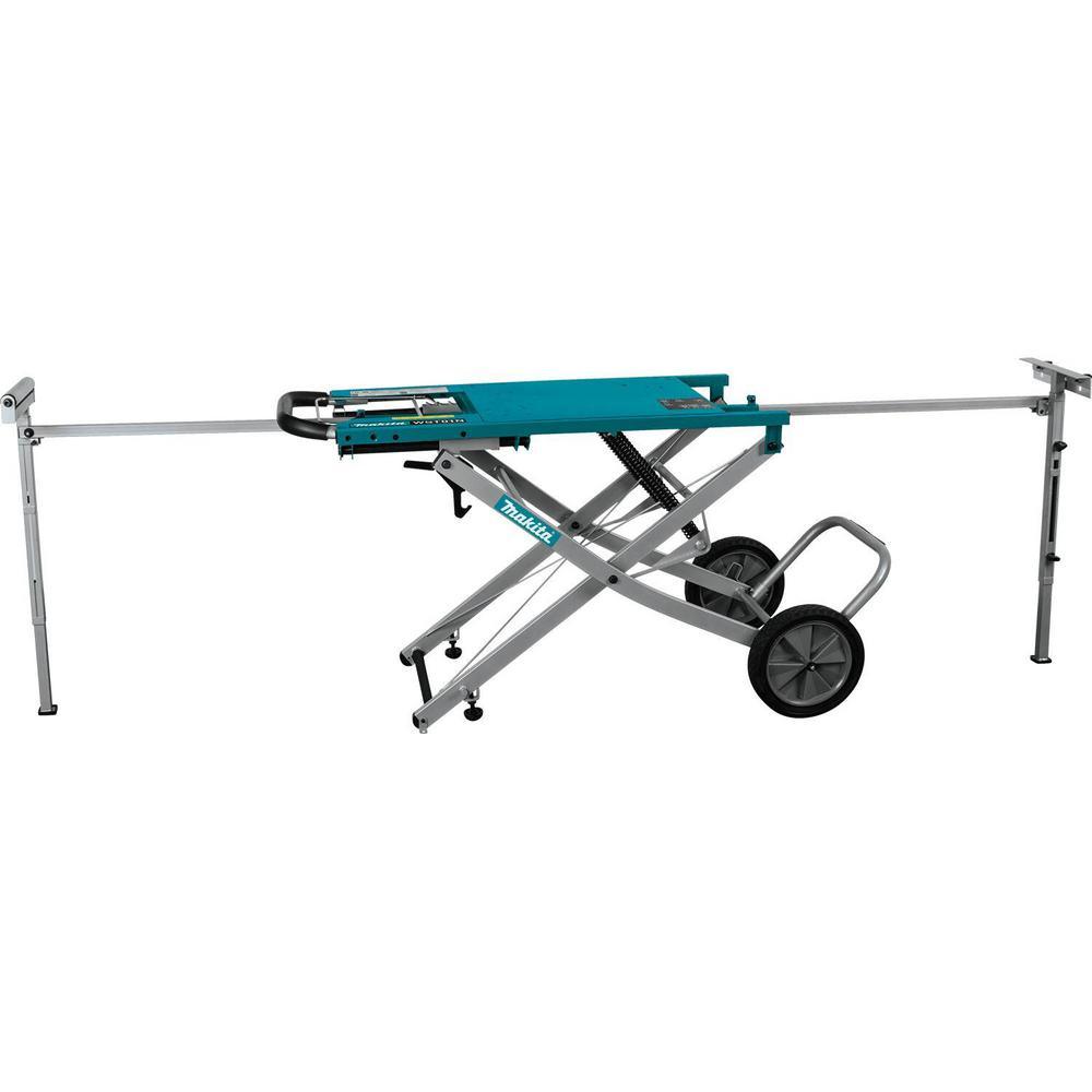 Large Rising Base Miter Saw Stand - Super Arbor