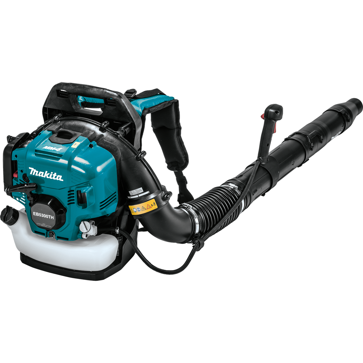 Makita 184 MPH 516 CFM 52.5cc MM4 4‑Stroke Engine Tube Throttle Backpack Blower