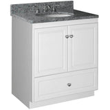 Ultraline 42 in. W x 21 in. D x 34.5 in. H Vanity Cabinet Only in Natural Alder - Super Arbor