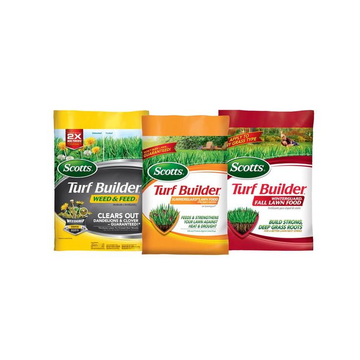 Scotts 5,000 sq. ft. Northern Lawn Fertilizer Program for Bermuda, Bluegrass, Rye, and Tall Fescue (3-Bag)