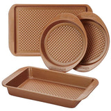 4-Piece Colorvive Nonstick Bakeware Set in Purple