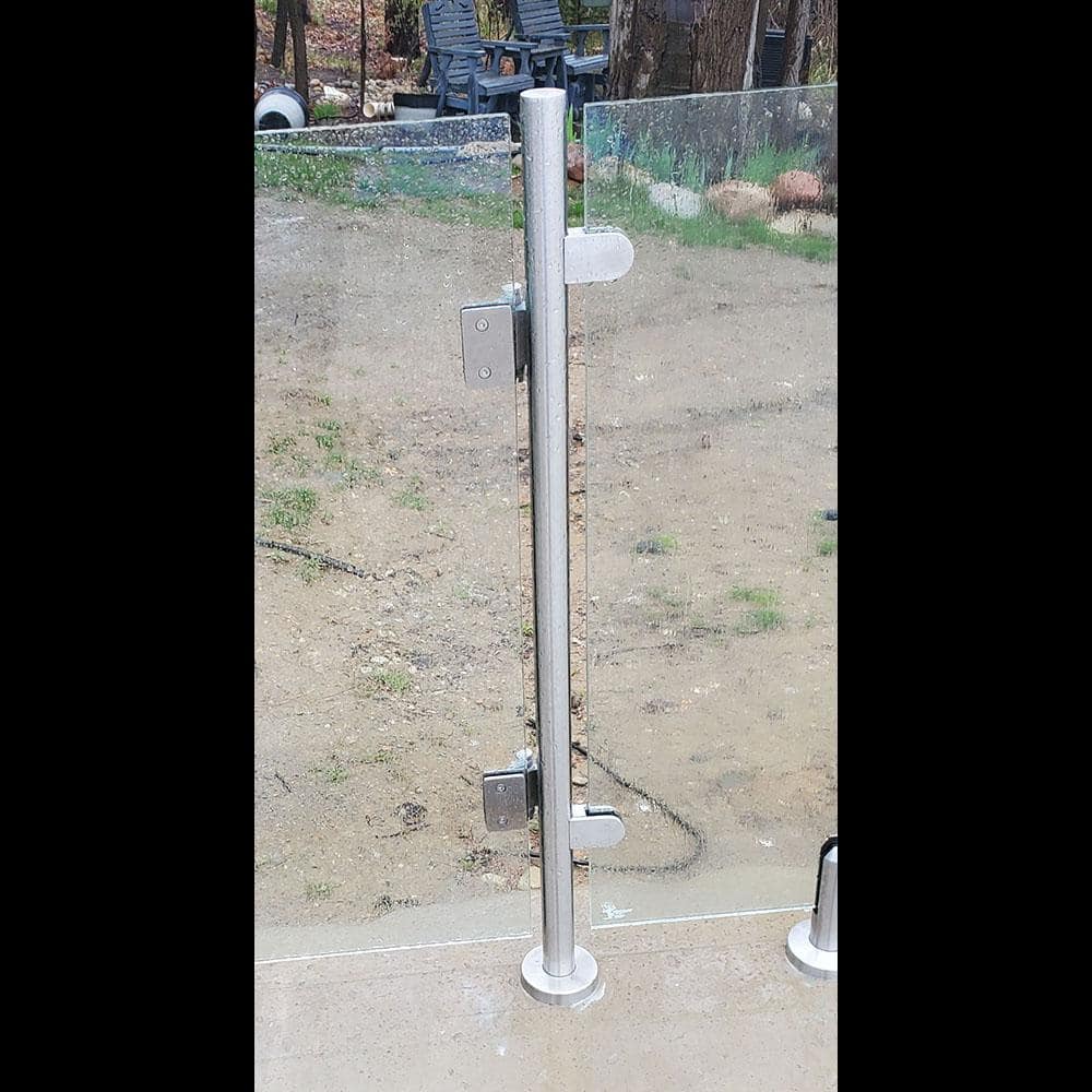 CVGR 36 in. x 39 in. Hercules Glass Complete Gate Kit