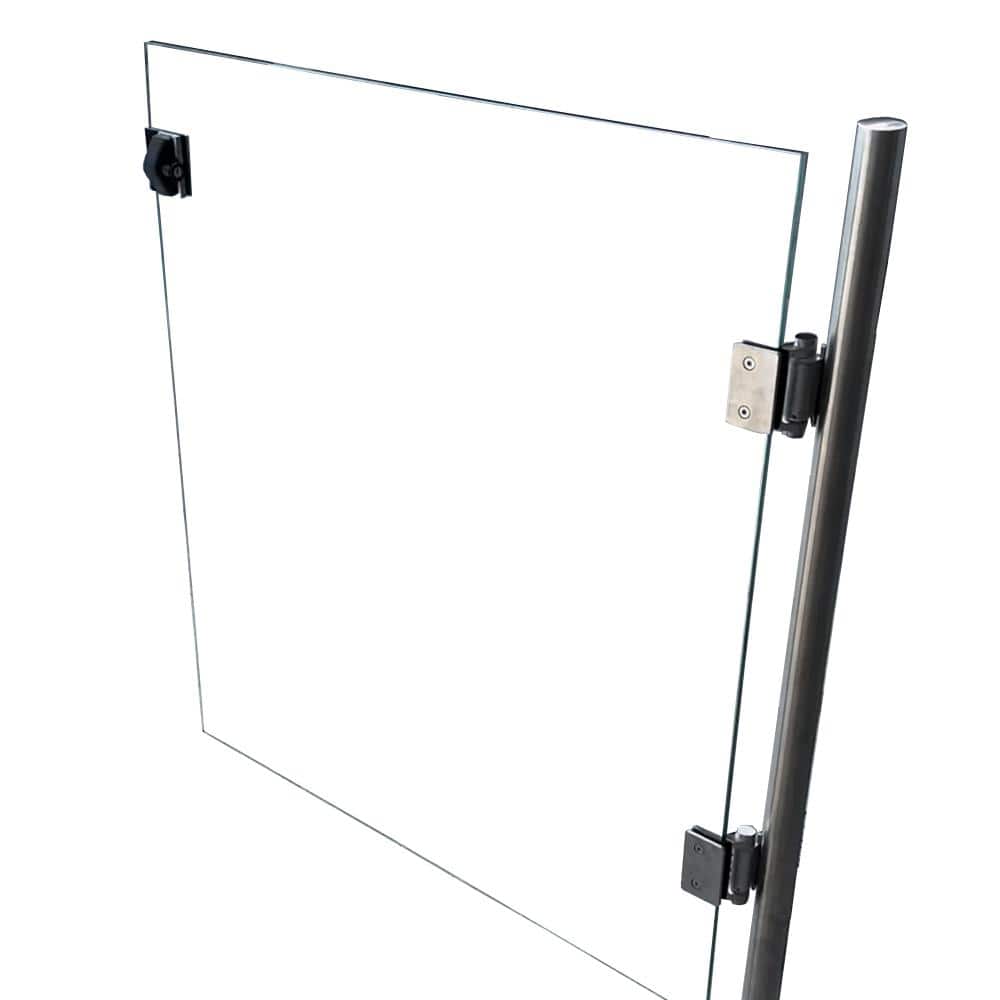 CVGR 36 in. x 39 in. Hercules Glass Complete Gate Kit