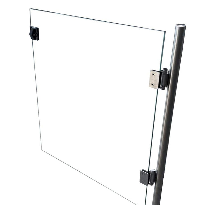 CVGR 36 in. x 39 in. Hercules Glass Complete Gate Kit