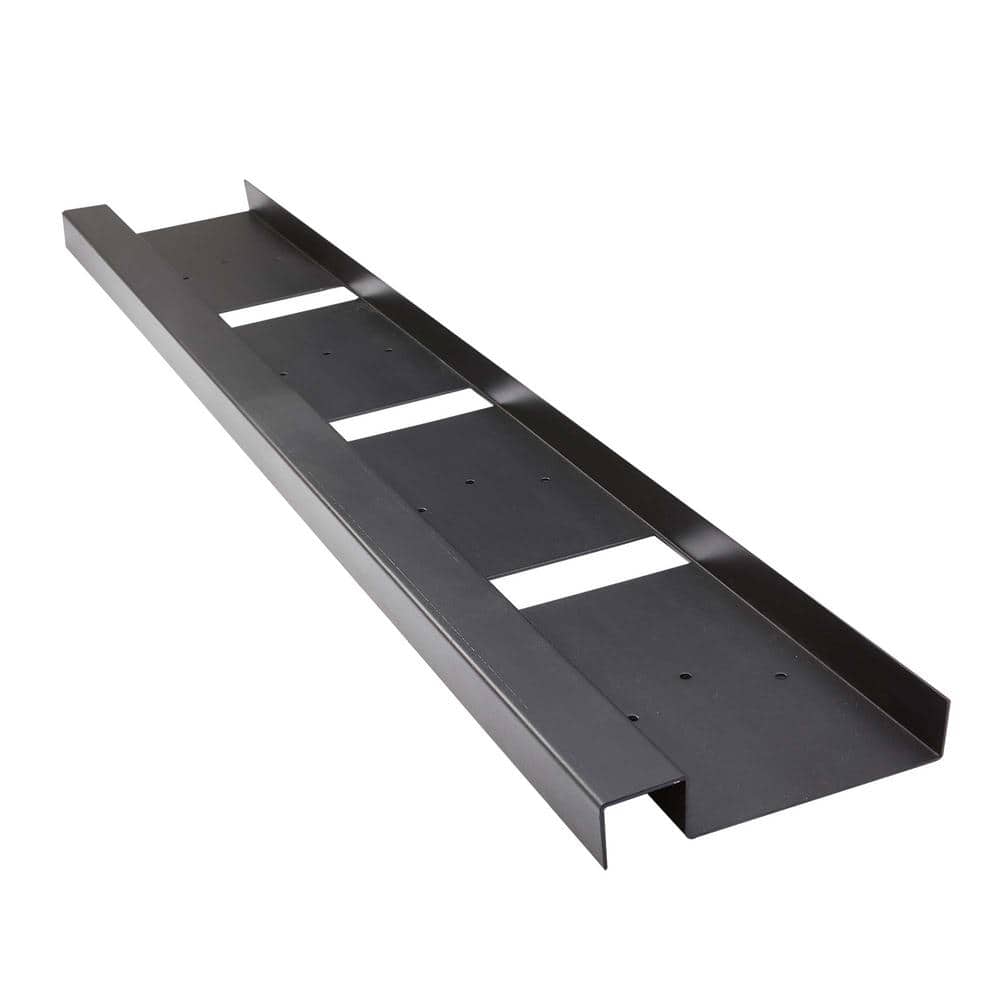 2 in. x 8 in. x 12 ft. S-Ledger (12 in. O.C.) Evolution Steel Black Deck Framing