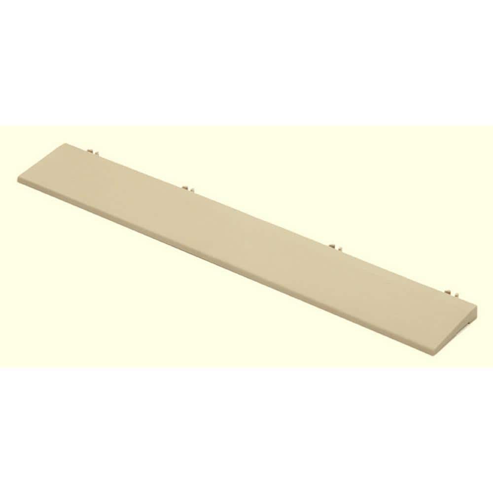 XL All Weather 0.39 in. x 2.5 in. x 1.24 ft. PVC Cedar Wood Edge Trim Kit Set (10-Piece)