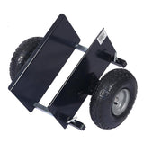 7.9 in. Lumber Transfer Panel Handbarrow Dolly with Pneumatic Wheels