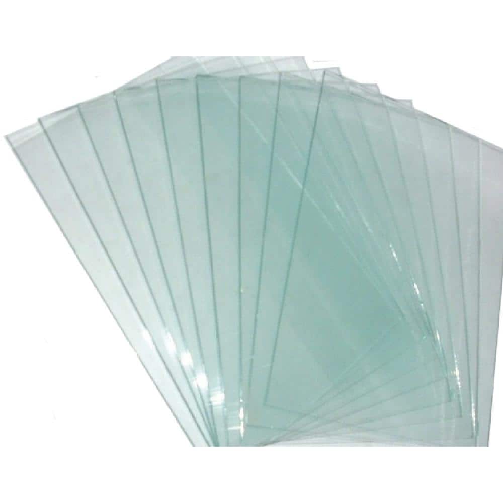 Pure View 39 in. H x 24.25 in. W Clear Full Glass Panel for Rail