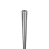 42 in. White Corner Surface Mount Post