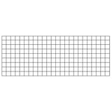 36 in. x 96 in. Wild Hog Black Metal Railing Panel