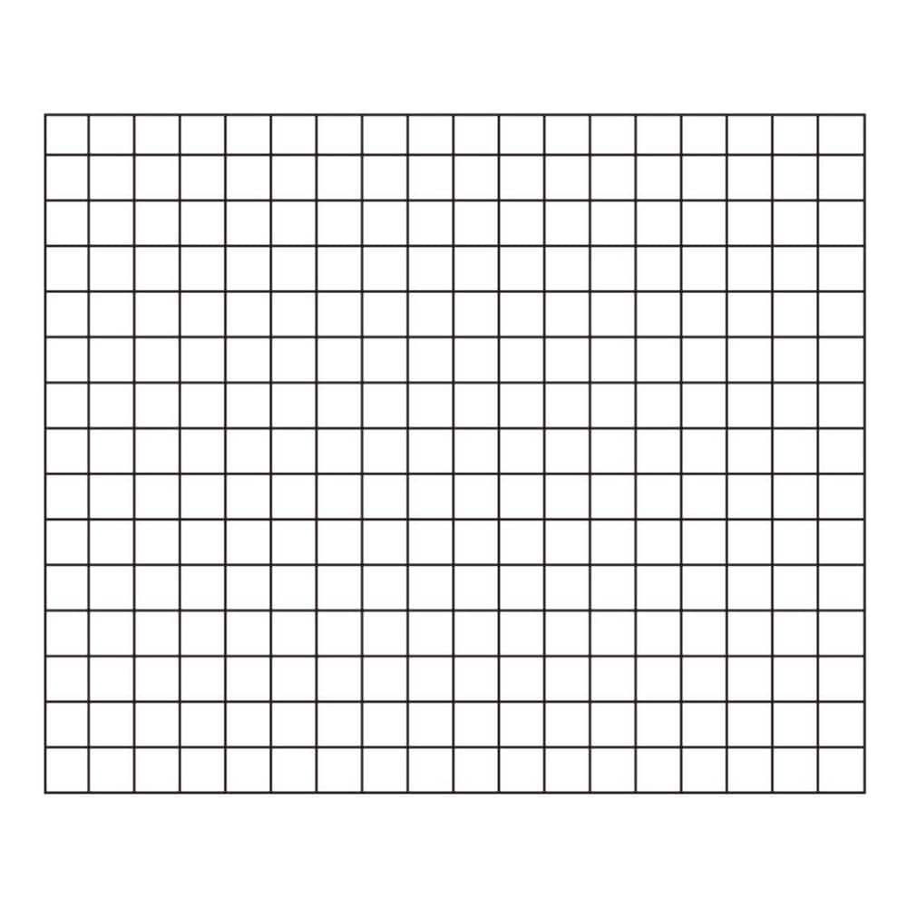 60 in. x 72 in. Wild Hog Black Metal Stair Panel