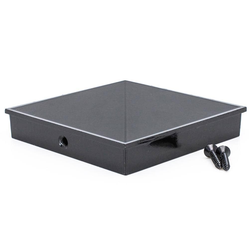 5.5 in. x 5.5 in. Aluminum Pyramid Post Cap