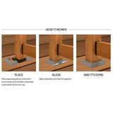 5.5 in. x 5.5 in. Steel Post Skirt