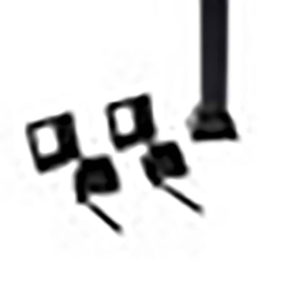 25 in. Snap and Lock Polycarbonate with Aluminum Baluster Kits Square (Case with 10 Kits)