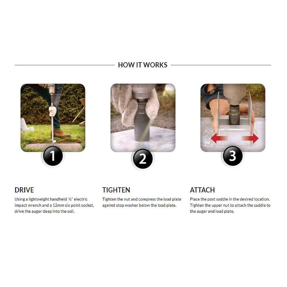 36 in. Steel Auger