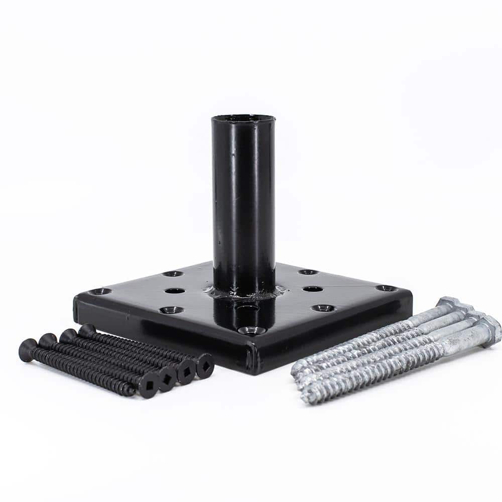 4 in. x 4 in. Steel Post Anchor for Wood