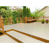 8 ft. Tan Rigid PVC Edge Trim Cover for Deck-Top Board Covers (5-Pack)