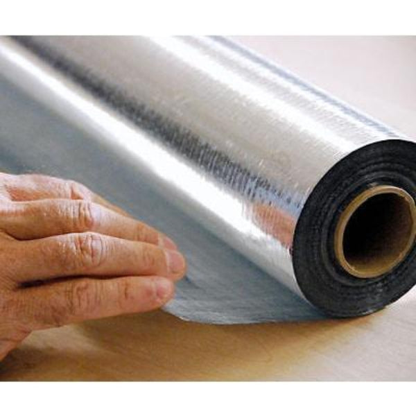 Non-Perforated Solid Roof Deck Radiant Barrier House Wrap Reflective Insulation Foil - All Sizes image 2
