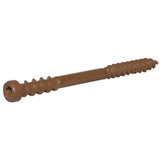 DECKMATE 10 x 2-1/2 in. Brown Pan-Head Composite  Deck Screws 5 lbs.-Box (371-Piece)