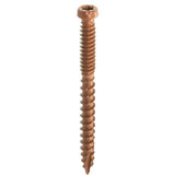 DECKMATE #9 x 2-1/2 in. Self-Starting Star-Drive Bugle Head Red Composite Deck Screws 1 lbs. box(73 pcs)