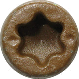 DECKMATE #9 x 3 in. Self-Starting Star-Drive Bugle Head Brown Composite Deck Screws (1 lb./65 pcs)
