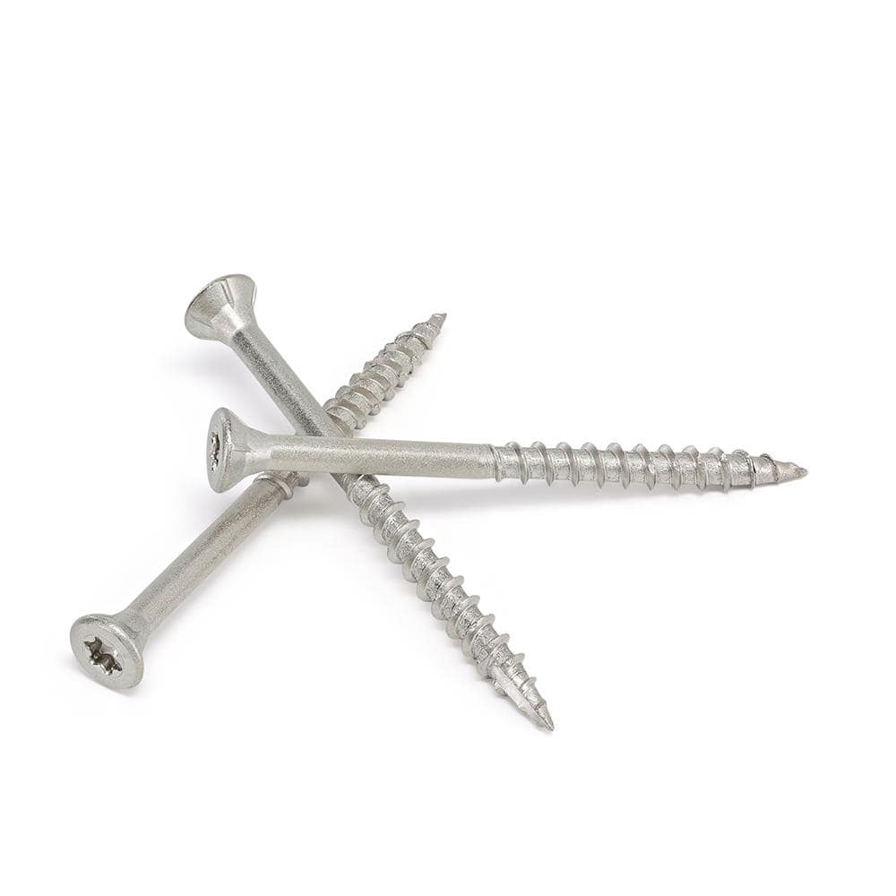 DECKMATE #10 x 3 in. Torx Flat-Head 305 Stainless Steel Wood Deck Screws 5 lb.-Box (314-Piece)