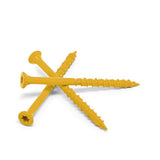DECKMATE #9 x 3 in. Tan Star Flat-Head Wood Deck Screw 10 lbs.-Box (730-Piece)