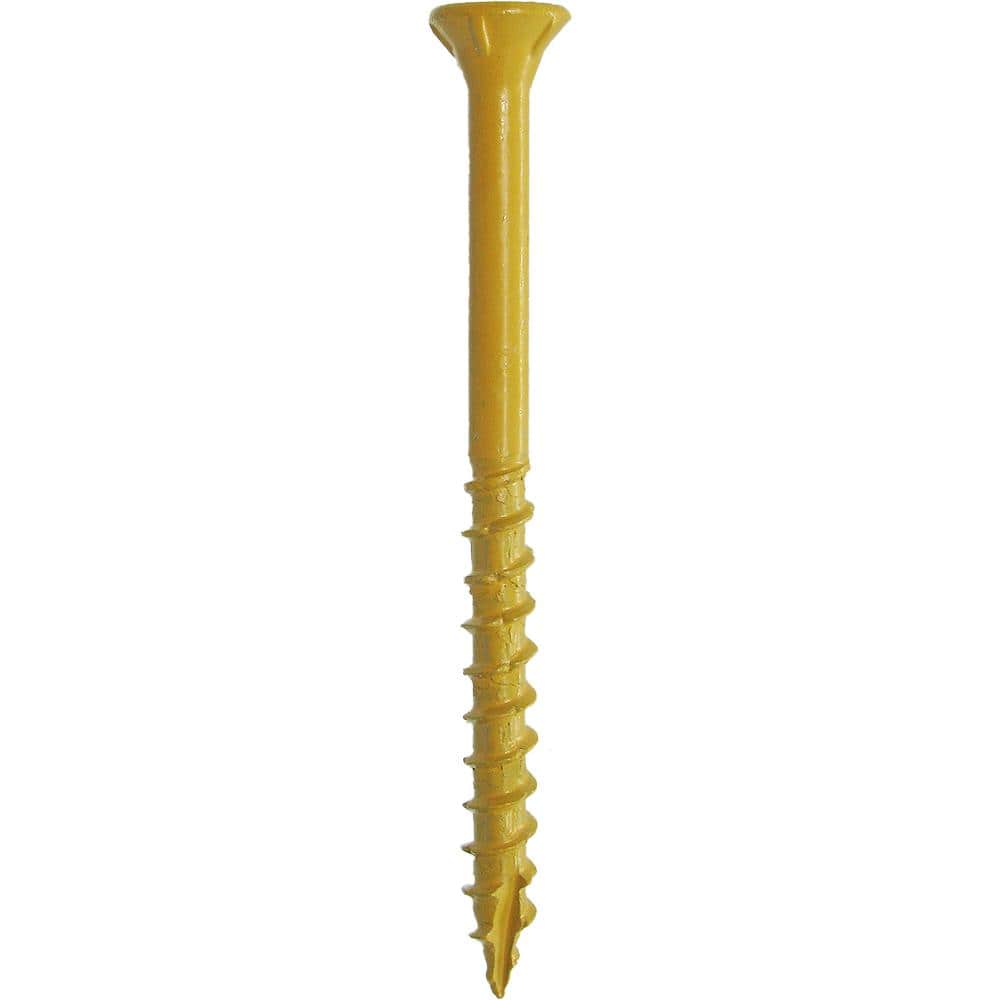 DECKMATE #9 x 2-1/2 in. Star Drive Flat Head Wood Deck Screws (25 lb.-Pack)