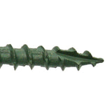DECKMATE #9 x 3 in. Green Exterior Self-Starting Star Flat-Head Wood Deck Screws 25 lbs box (1543 pcs)