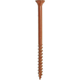 DECKMATE #9 x 3 in. Red Exterior Self-Starting Star Flat-Head Wood Deck Screws 10 lbs. box (618 pcs)