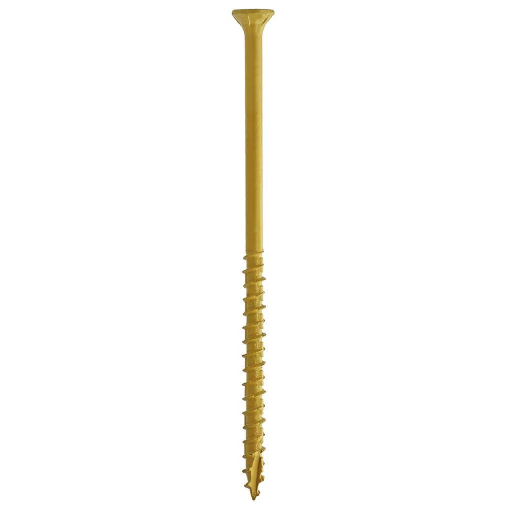 DECKMATE #10 x 5 in. Star Flat-Head Wood Deck Screws (50-Count)