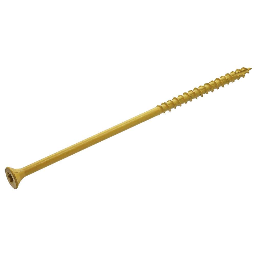 DECKMATE #10 x 6 in. Star Flat-Head Wood Deck Screws (50-Count)