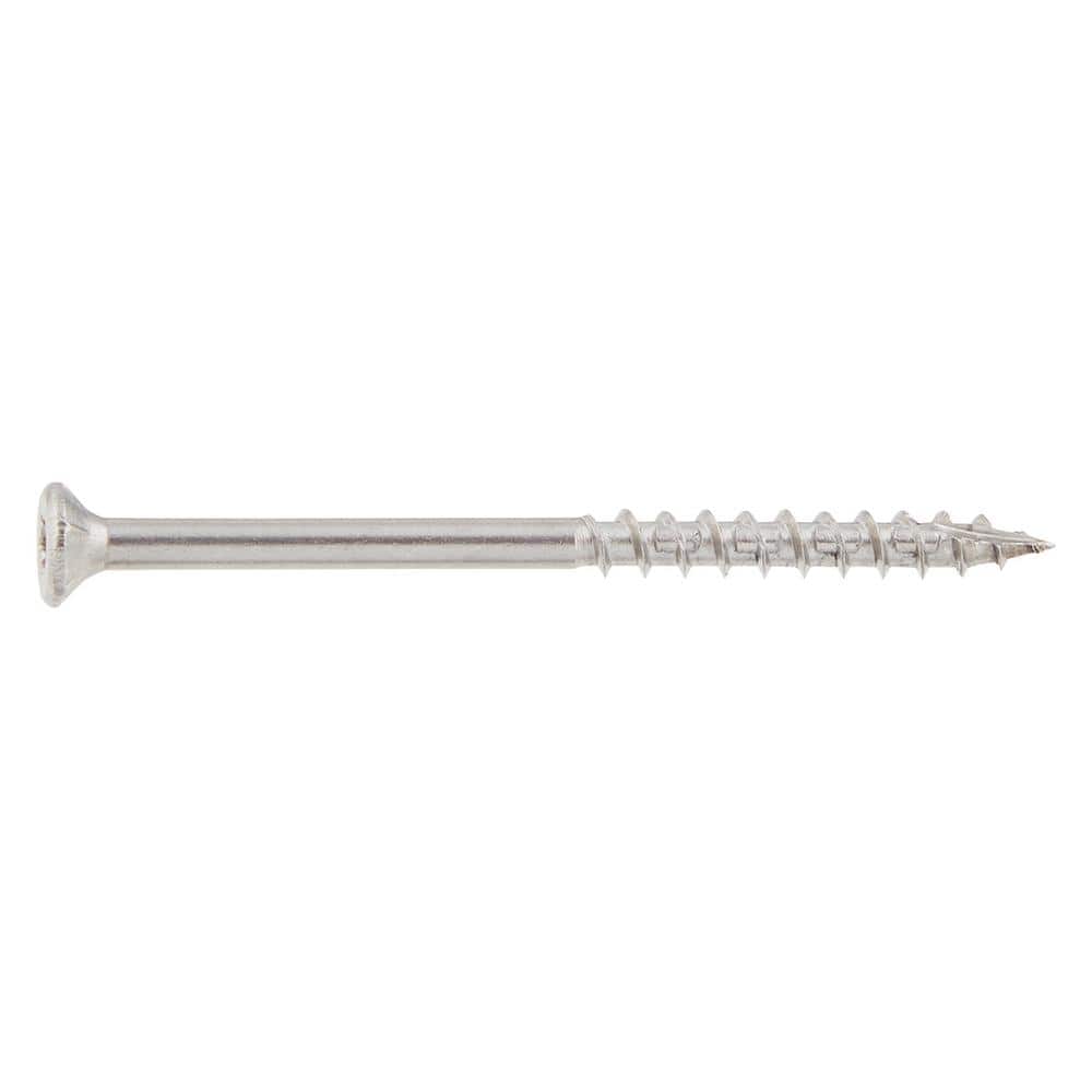 DECKMATE Marine Grade Stainless Steel #10 X 3 in. Wood Deck Screw 5lb (Approximately 315 Pieces)