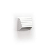 Deckorators 3.5 in. x 3.5 in. White Square Deck Post Sconce