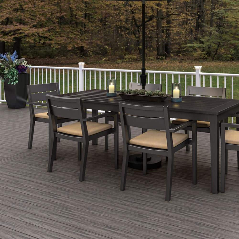 Deckorators Luna 2.5 in. x 2.5 in. Textured White Low Voltage Post Cap