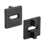 DeckWise ExtremeS Ipe Clip Black Biscuit Style Hidden Deck Fastener Kit for Hardwoods (175-Pack)