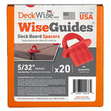 DeckWise WiseGuides 5/32 in. Gap Deck Board Spacer for Hidden Deck Fasteners (20-Count)
