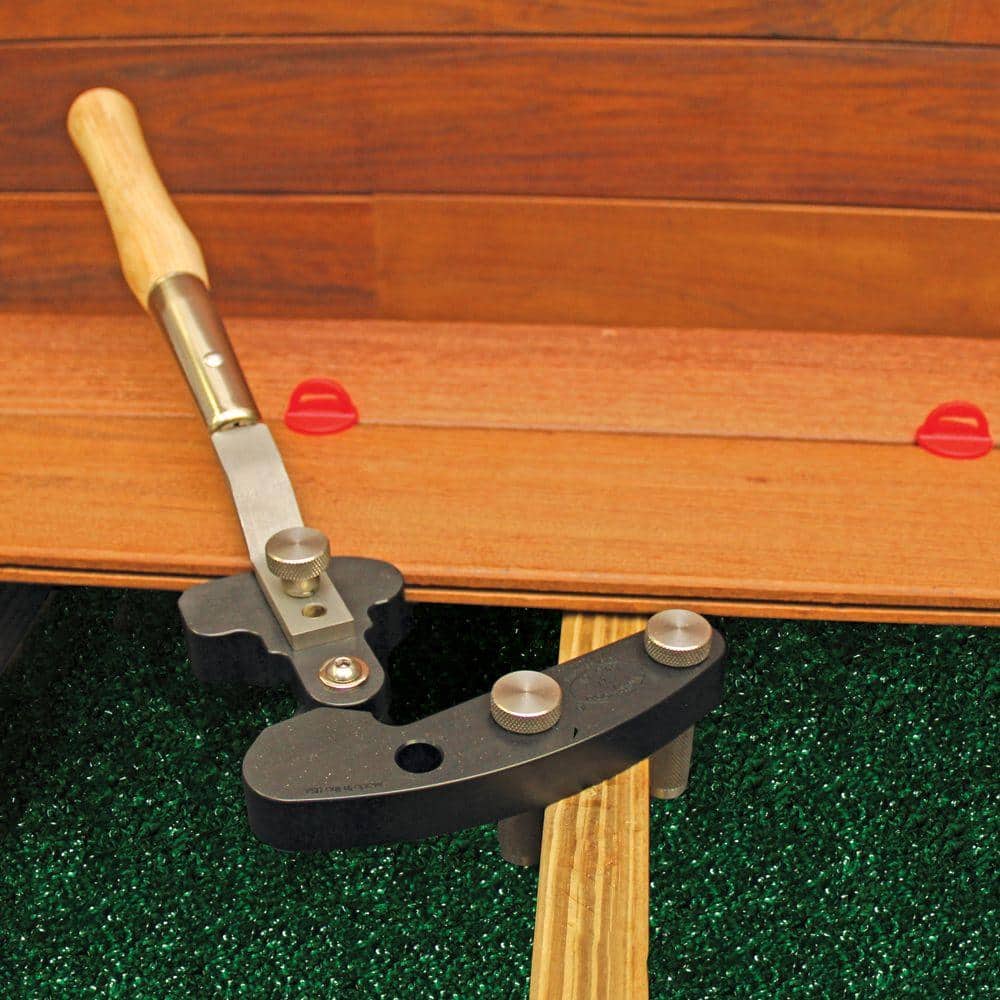 DeckWise Hardwood Wrench Stainless Steel Deck Board Straightening Tool