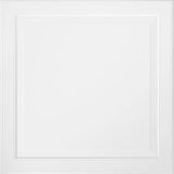 Armstrong Ceilings 24-in x 24-in Single Raised Panel 6-Pack White Patterned 15/16-in Drop Acoustic Ceiling Tiles