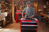CRAFTSMAN 1000 Series 26.5-in W x 44.25-in H 5 Ball-bearing Steel Tool Chest Combo Black)