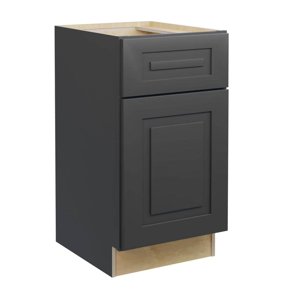 Home Decorators Collection Grayson Deep Onyx Kitchen Cabinet