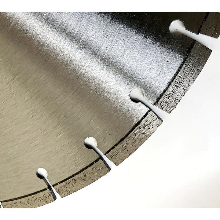 Whirlwind USA 16 in. 28-Teeth Segmented Laser Welded Diamond Saw Blade for Dry or Wet Cutting Concrete Stone Brick and Masonry
