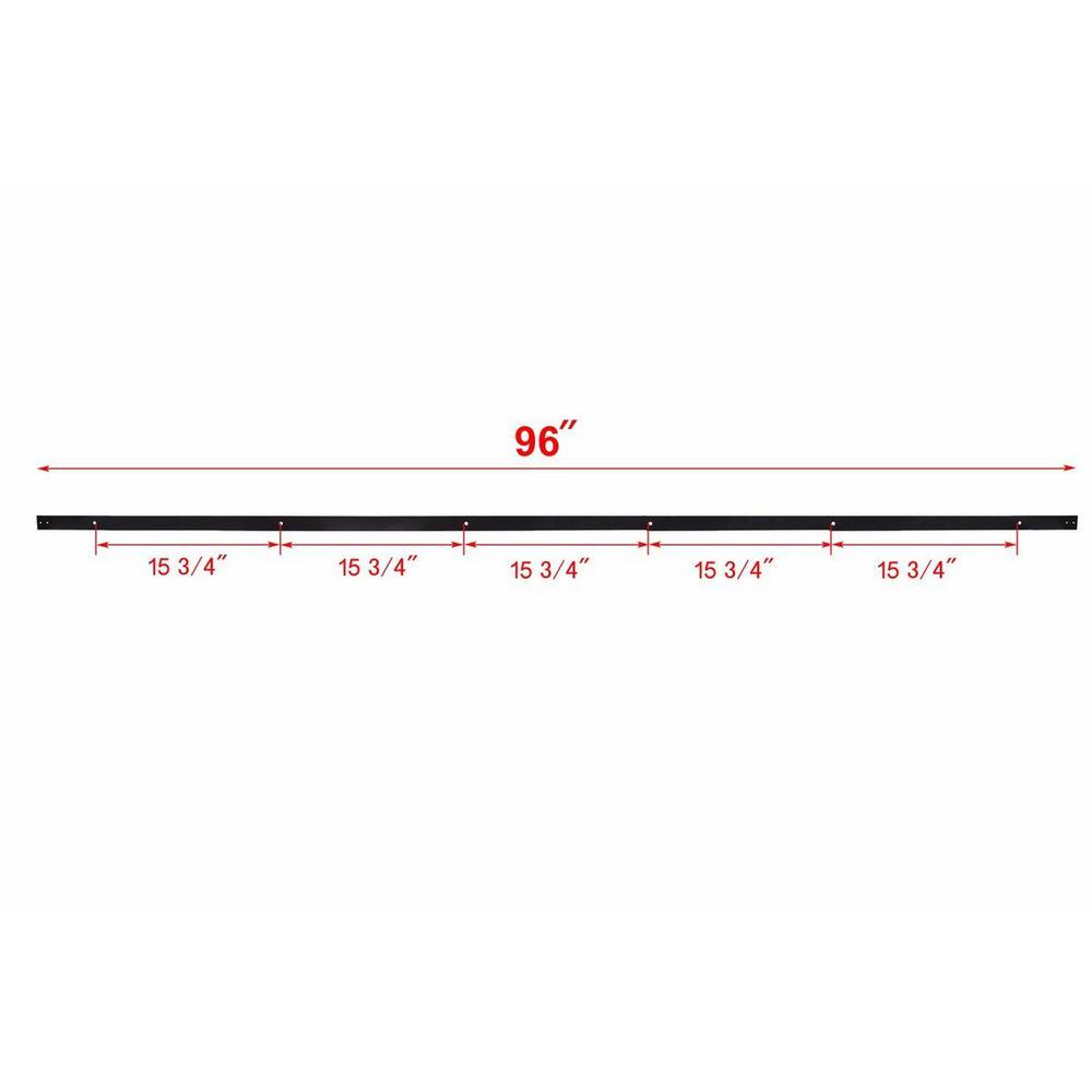 16 ft. Country Sliding Standard Double Track Barn Door Hardware Kit - Super Arbor