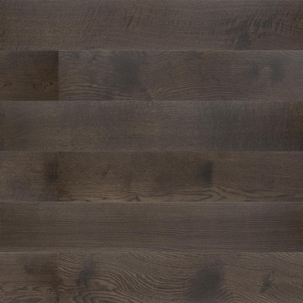 A&A Surfaces Woodridge Derlin Oak 0.28 in. x 6.5 in. Waterproof Wire Brushed Engineered Hardwood Flooring (21.67 sq. ft./case)